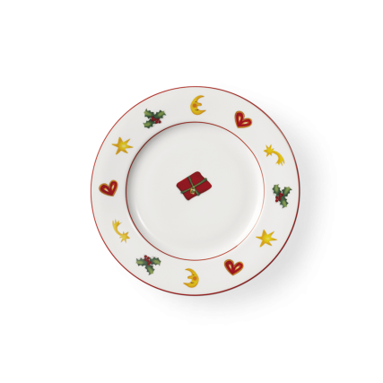 Dessertteller Geschenk (21cm)-Season's Greetings