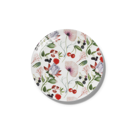 Dessertteller Volldekor Bunt (21cm)-Teller