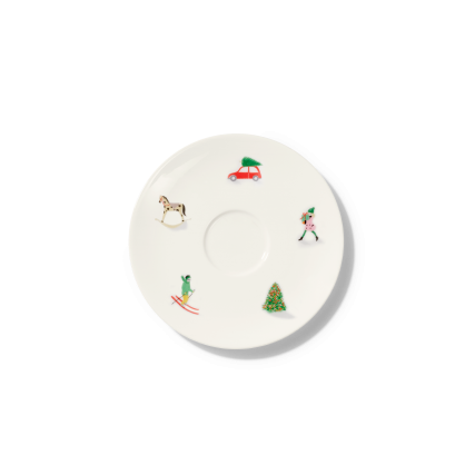 Kaffee Untertasse Bunt (16cm)-Untertassen