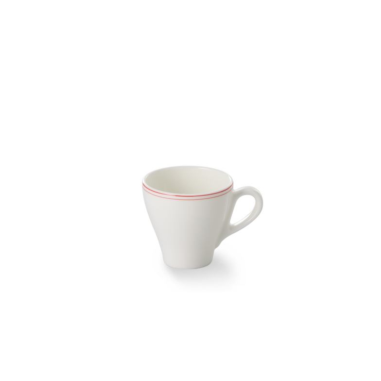 Espresso Obertasse Classico Rot (0,1l) 