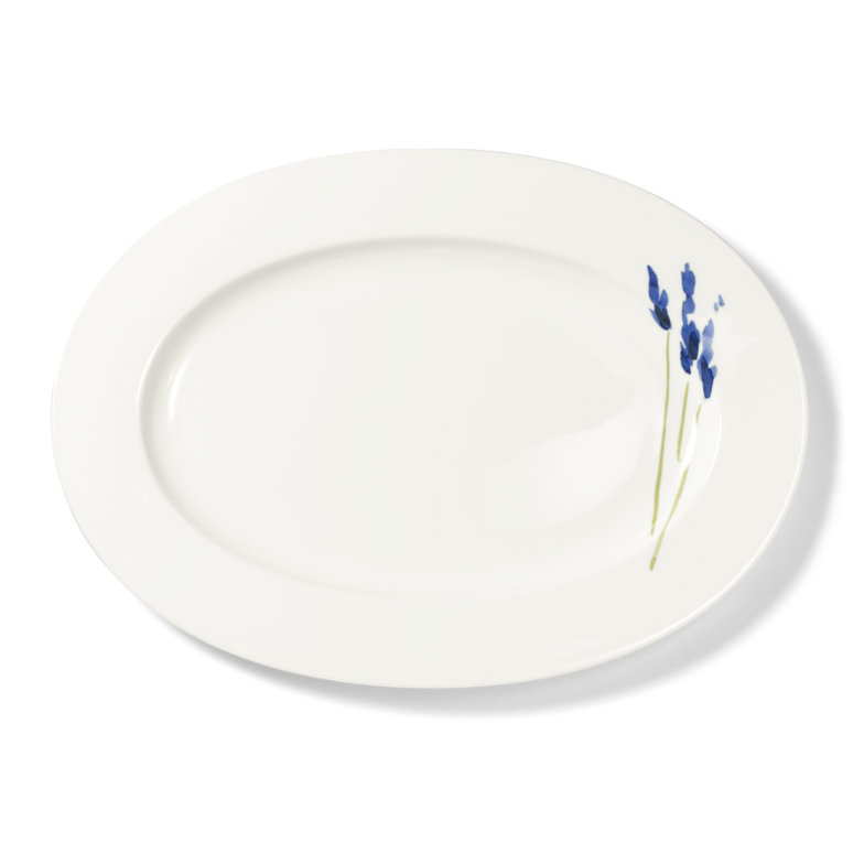 Oval Platter Blue (39cm) 