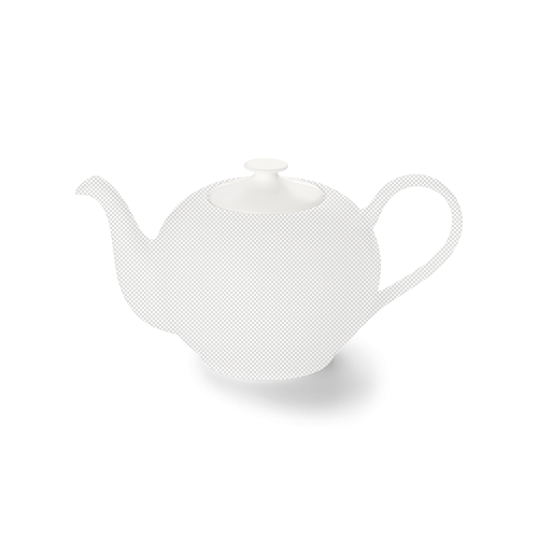 Lid of teapot 0,40 l white 