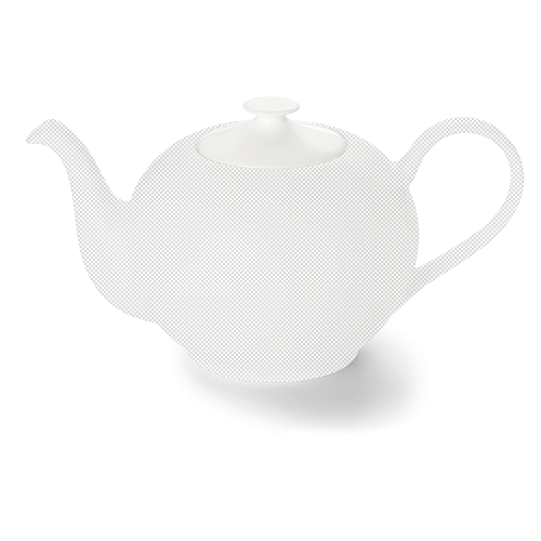 Lid of teapot 1,30 l white 