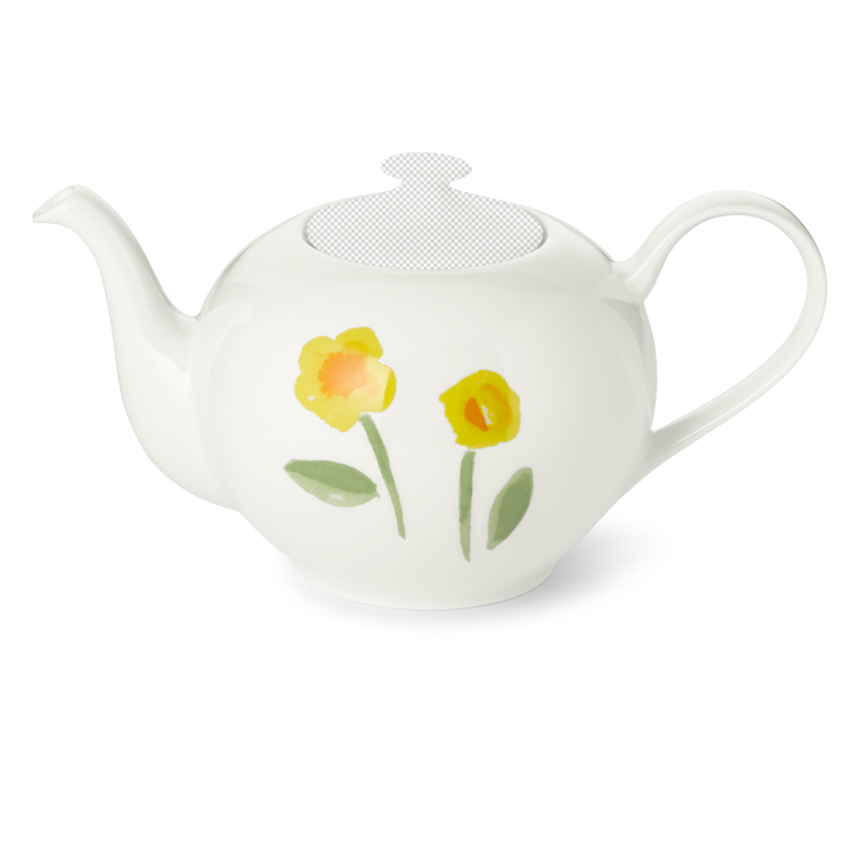 Teapot without lid 1,30 l yellow 