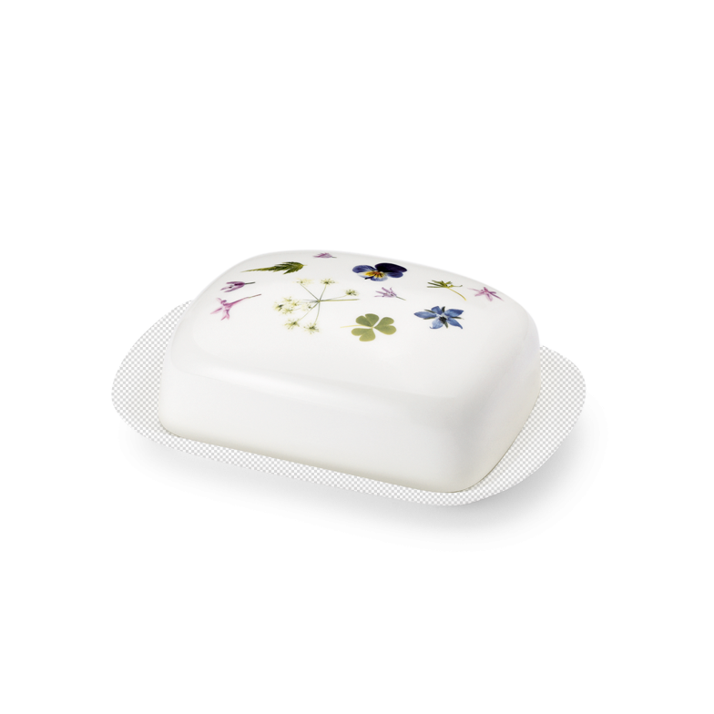 Flat of butter dish 