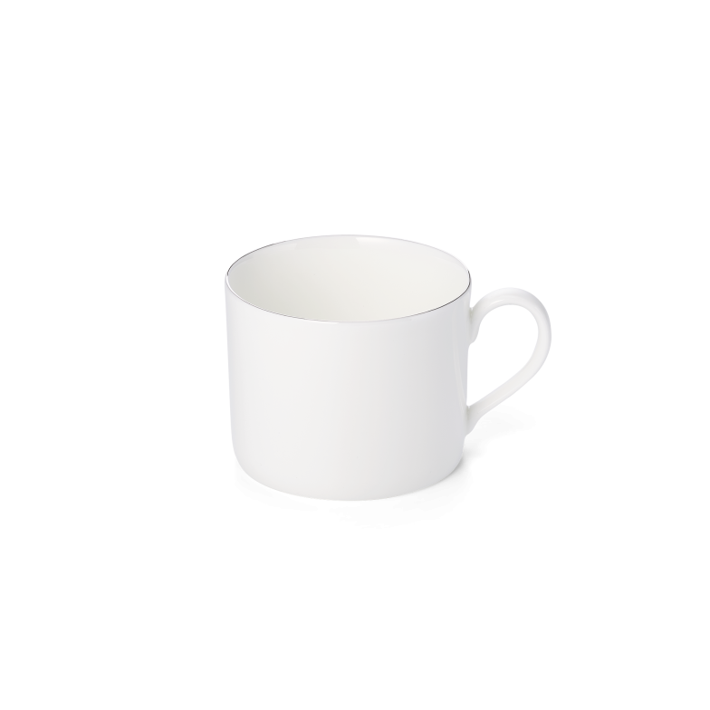 Coffee cup cyl. Platin Rim (0,25l) 