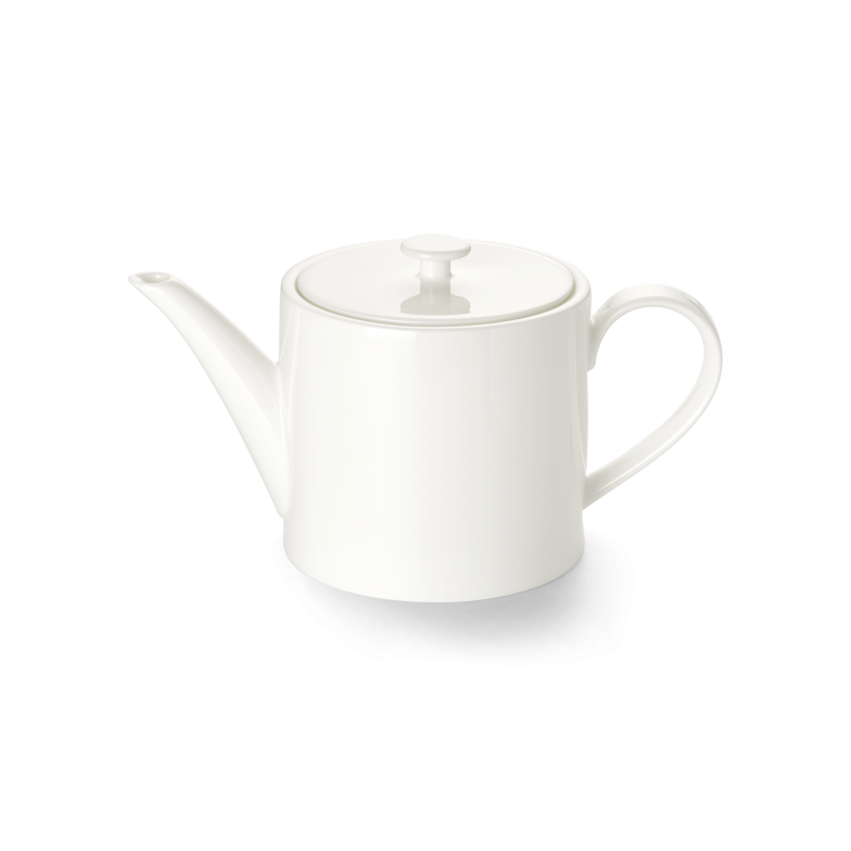 Teekanne ohne Deckel 0,50 l zyl. Weiß 