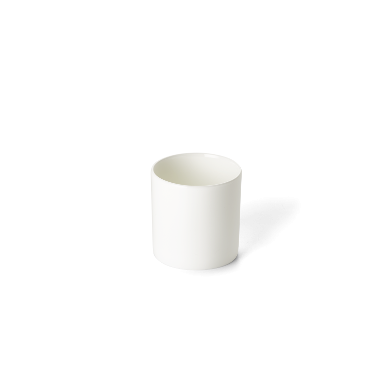 Small open pot cyl. White (0,1l) 