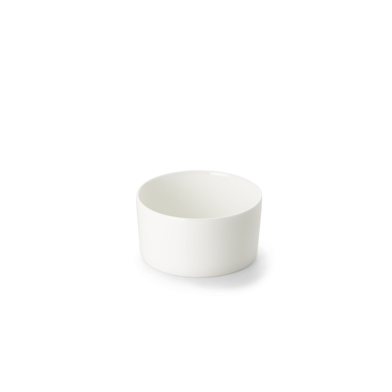 Small open pot cyl. White (0,1l) 