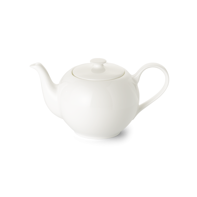 Teekanne ohne Deckel 0,45 l Weiß 