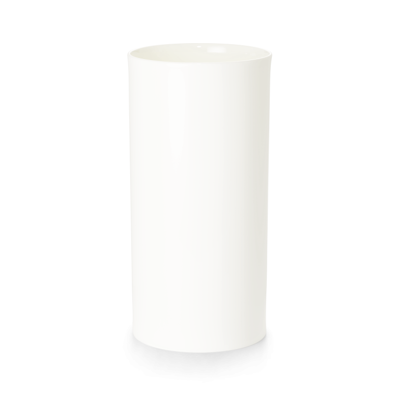 Vase zyl. 29 cm Weiß 