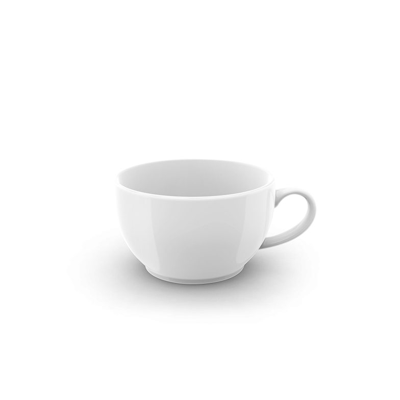 Kaffee/Tee Obertasse Weiß (0,25l) 