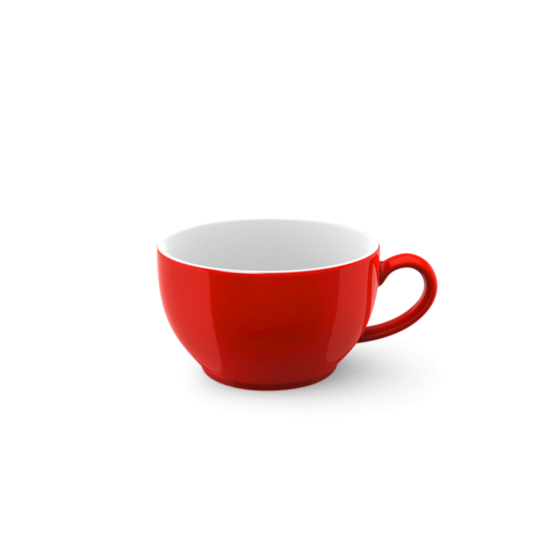 Kaffee/Tee Obertasse Signalrot (0,25l) 