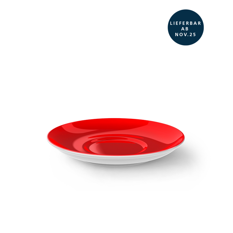 Coffee saucer Red (14,5cm; 0,3l) 