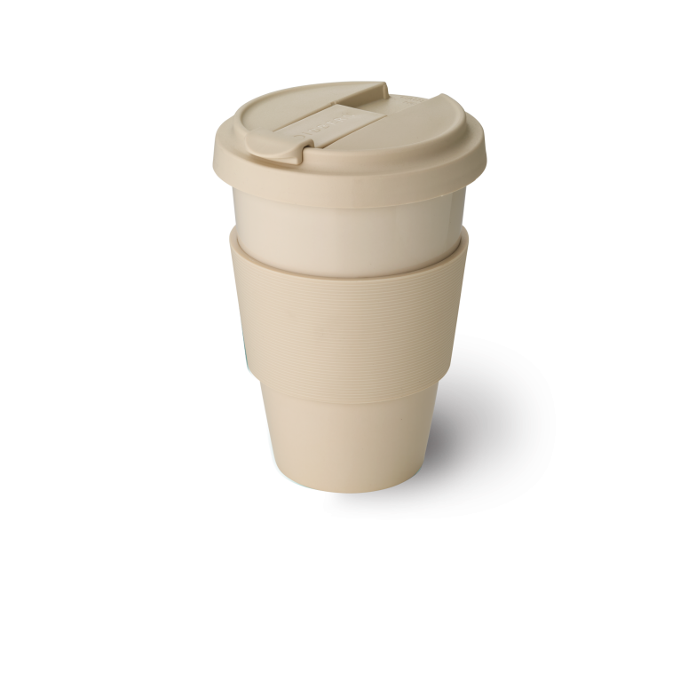 Solid Color Coffee-To-Go Cup Wheat (0,4l) 