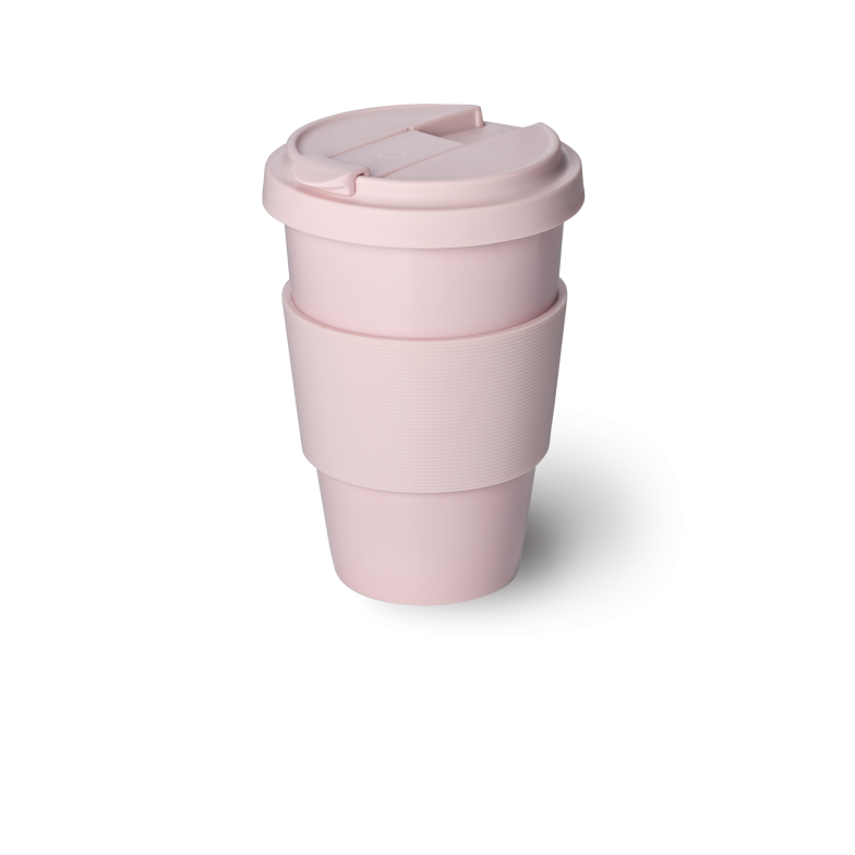 Solid Color Coffee-To-Go Cup Powder Pink (0,35l) 