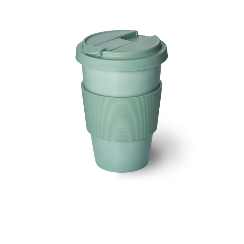 Solid Color Coffee-To-Go Cup Sage (0,35l) 