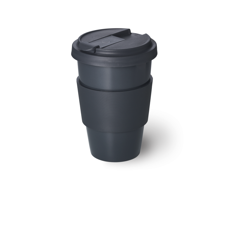 Solid Color Coffee-To-Go Cup Anthracite (0,35l) 