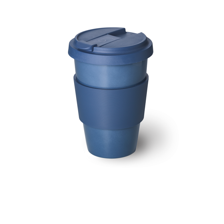 Solid Color Coffee-To-Go Cup Indigo (0,35l) 