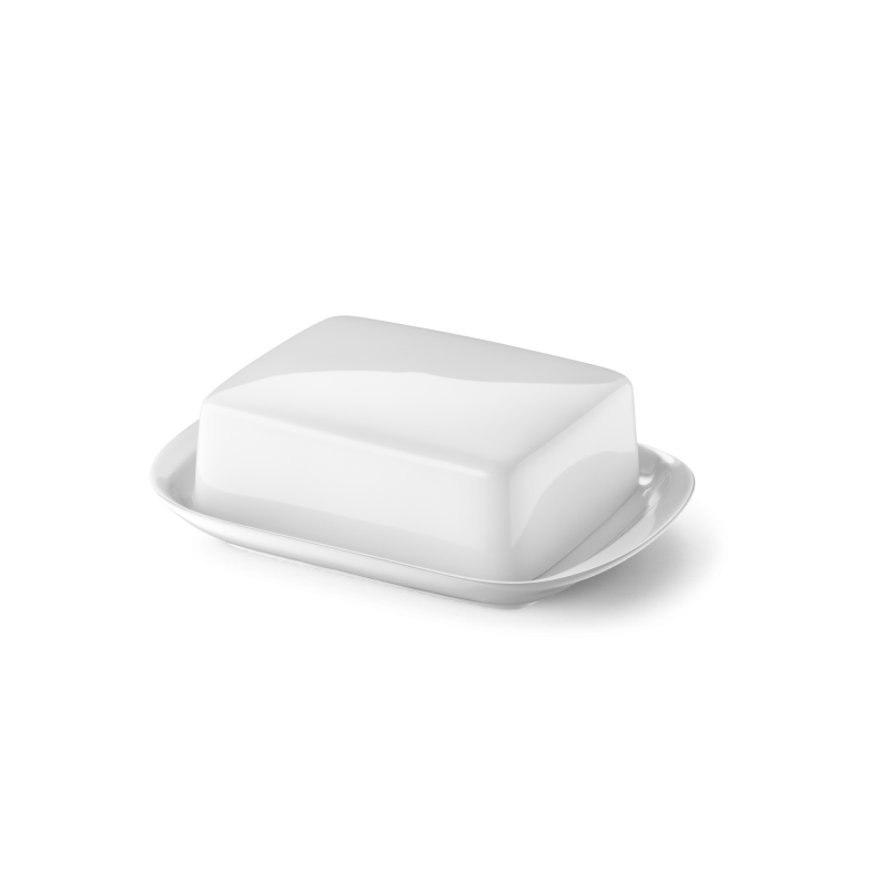 Butter dish White 