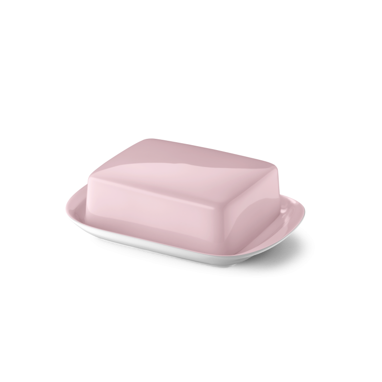 Butter dish Pale Pink 