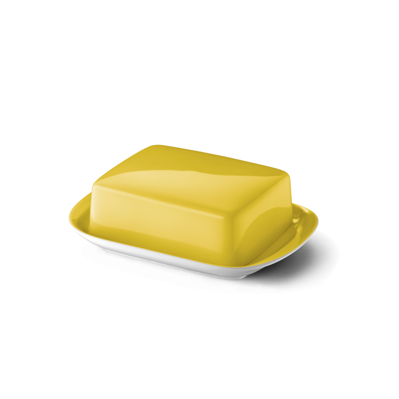 Butter dish Yellow 