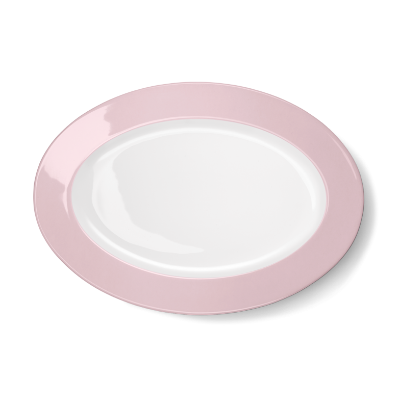 Oval Platter Pale Pink (33cm) 