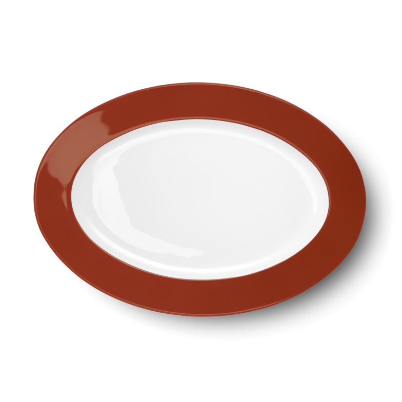 Oval Platter Paprika (33cm) 