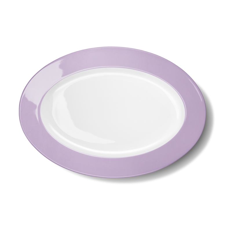 Ovale Platte Flieder (33cm) 