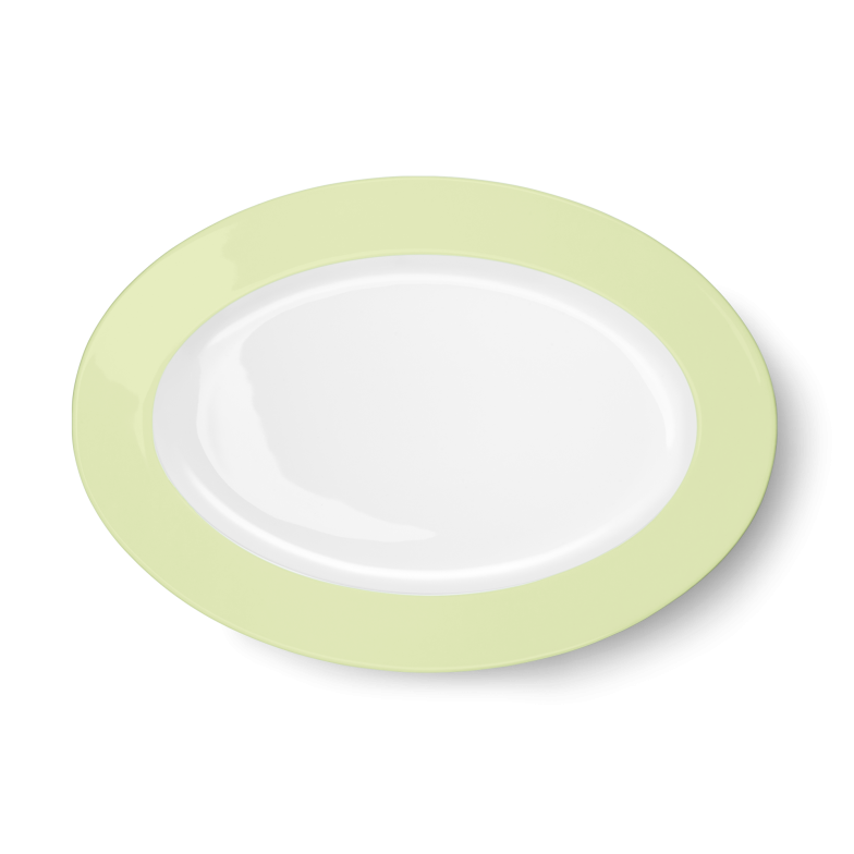 Oval Platter Pistachio (33cm) 