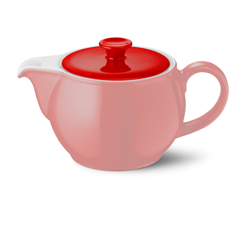 Deckel für Teekanne Signalrot (1,1l) 