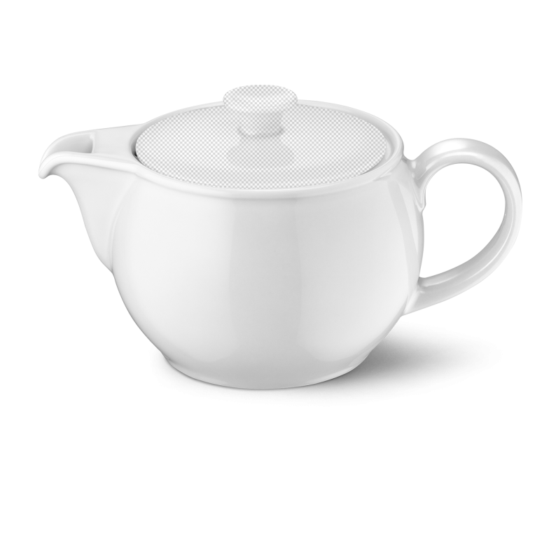Teekanne Unterteil Weiß (1,1l) 
