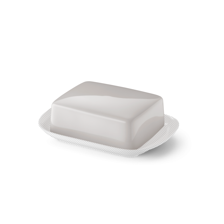 Upper part of butter dish Pearl 