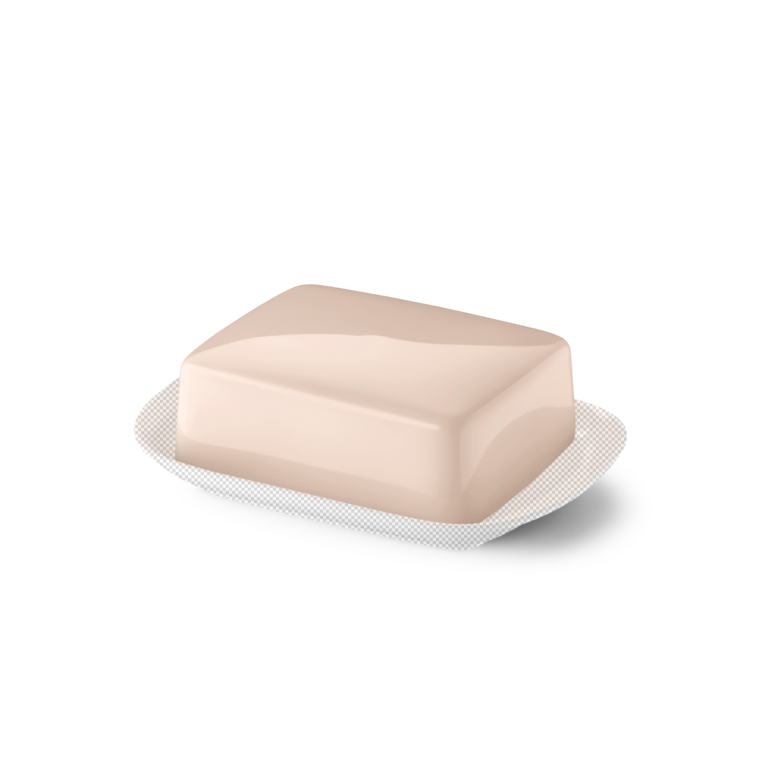 Upper part of butter dish Peach (0,3l) 