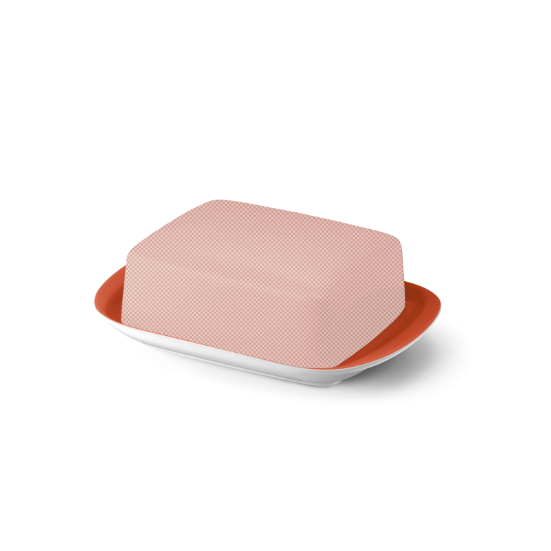 Base of butter dish Brick 