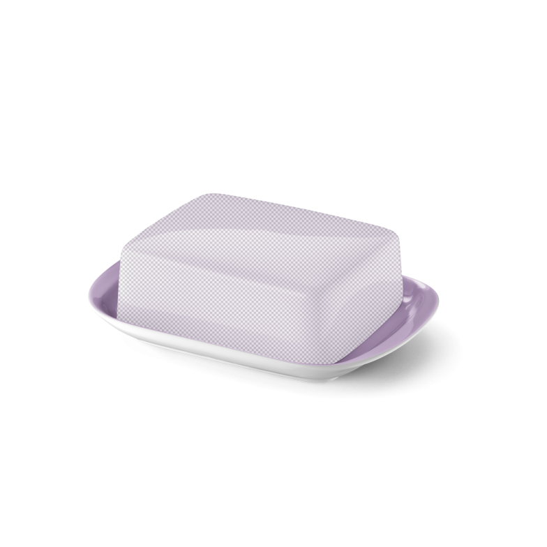 Base of butter dish Lilac 