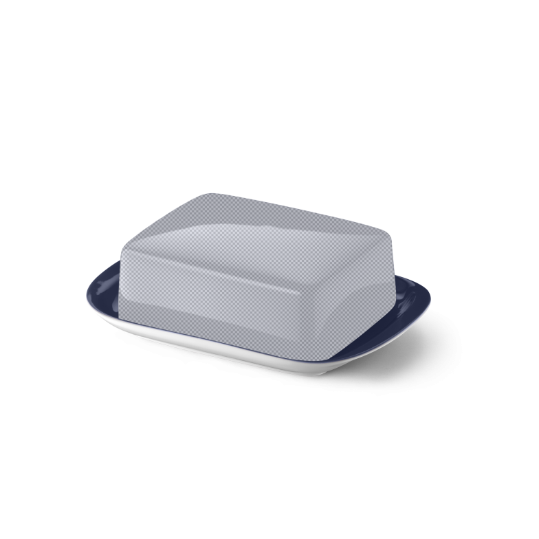Base of butter dish Navy 