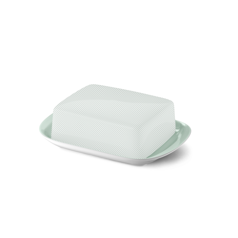 Base of butter dish Mint 