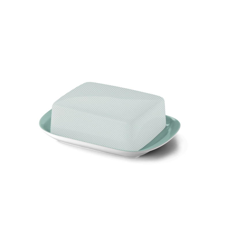 Base of butter dish Turquoise 