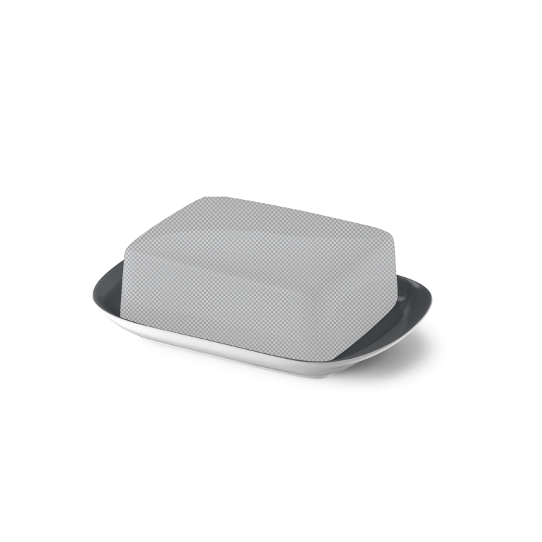 Base of butter dish Anthracite 