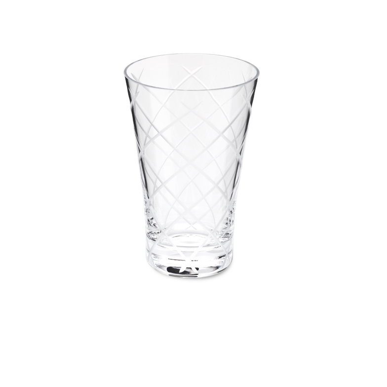 Glas 0,3 l Kreuzschliff Klar 