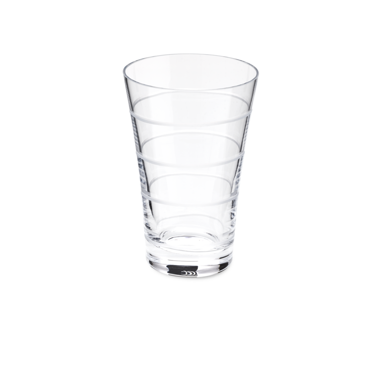 Glas 0,3 l Horizontalschliff Klar 
