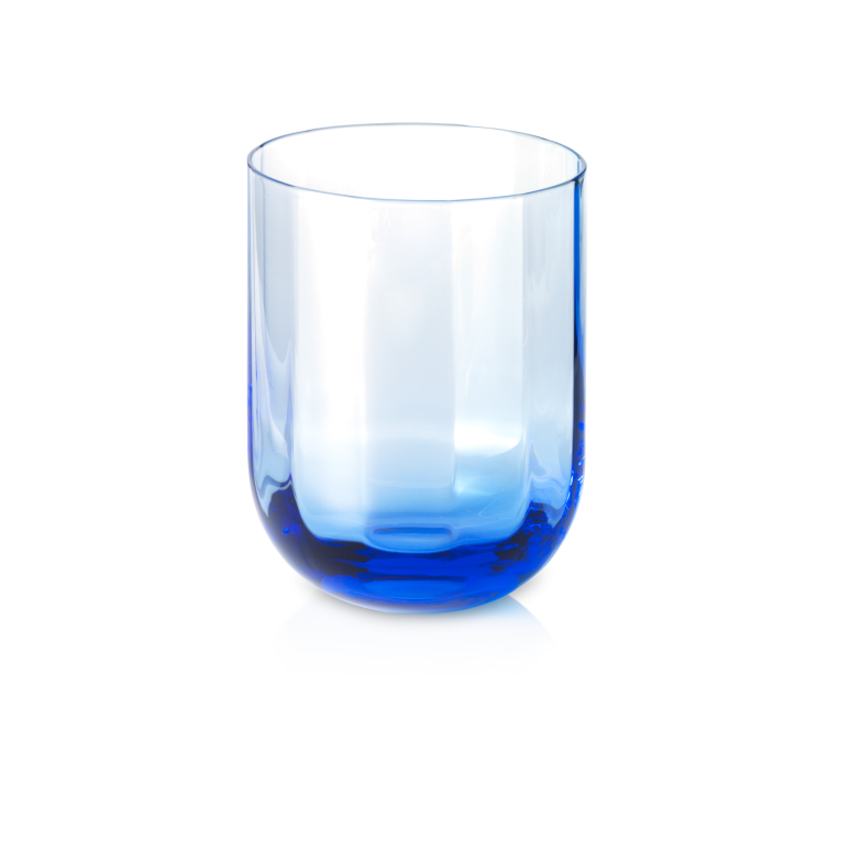 Glas 0,25 l Azurblau 