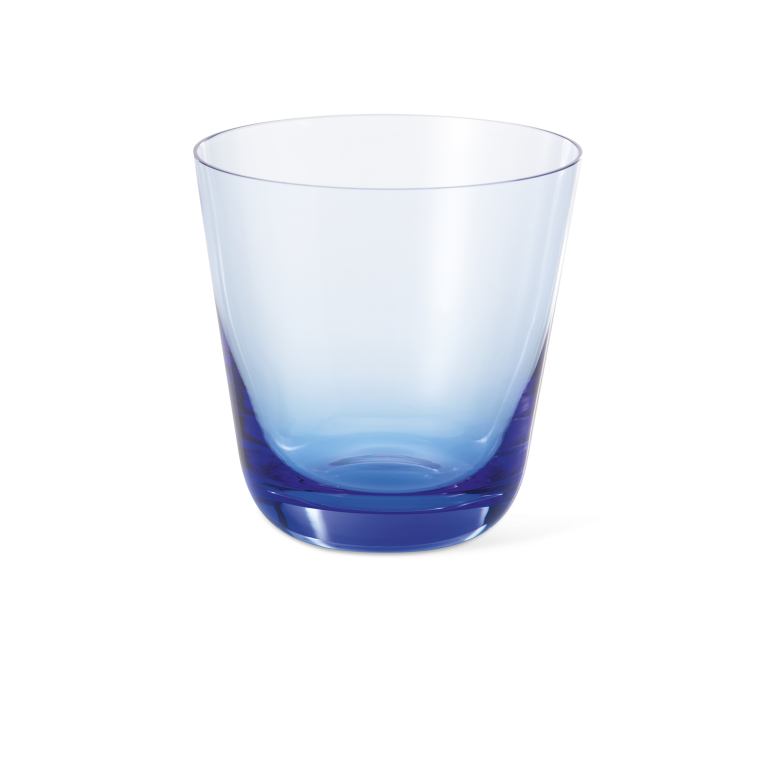 Glas Azurblau (0,25l) 