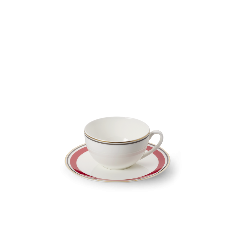 Set Espresso cup Red/Anthracite (0,11l) 