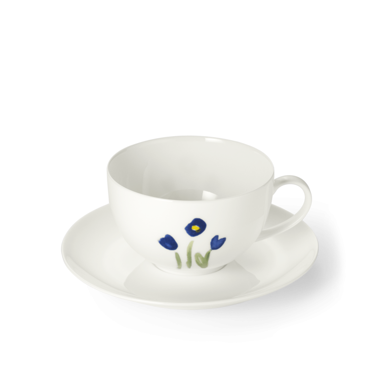Set Cafe au lait cup Blue (0,32l) 