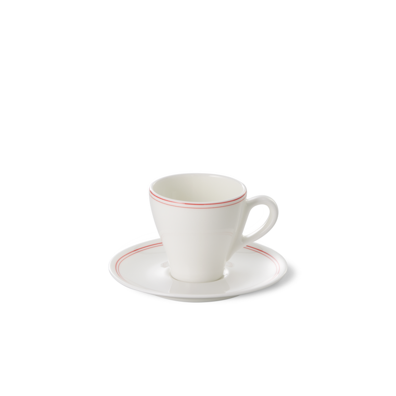 Set Espressotasse Rot (0,01l) 