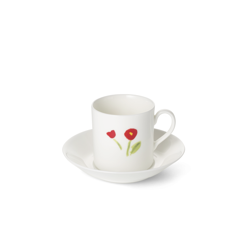 Set Espresso cup Red (0,1l) 