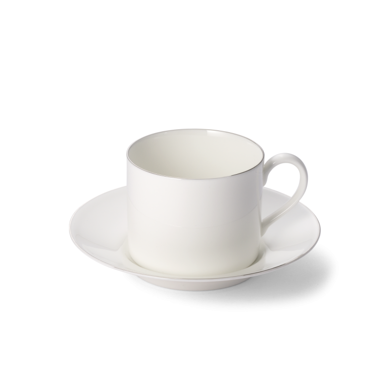 Set Kaffeetasse Platinrand (0,25l) 
