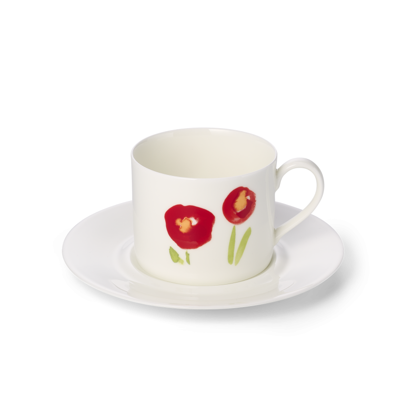 Set Coffee cup Red Poppy (0,25l) 